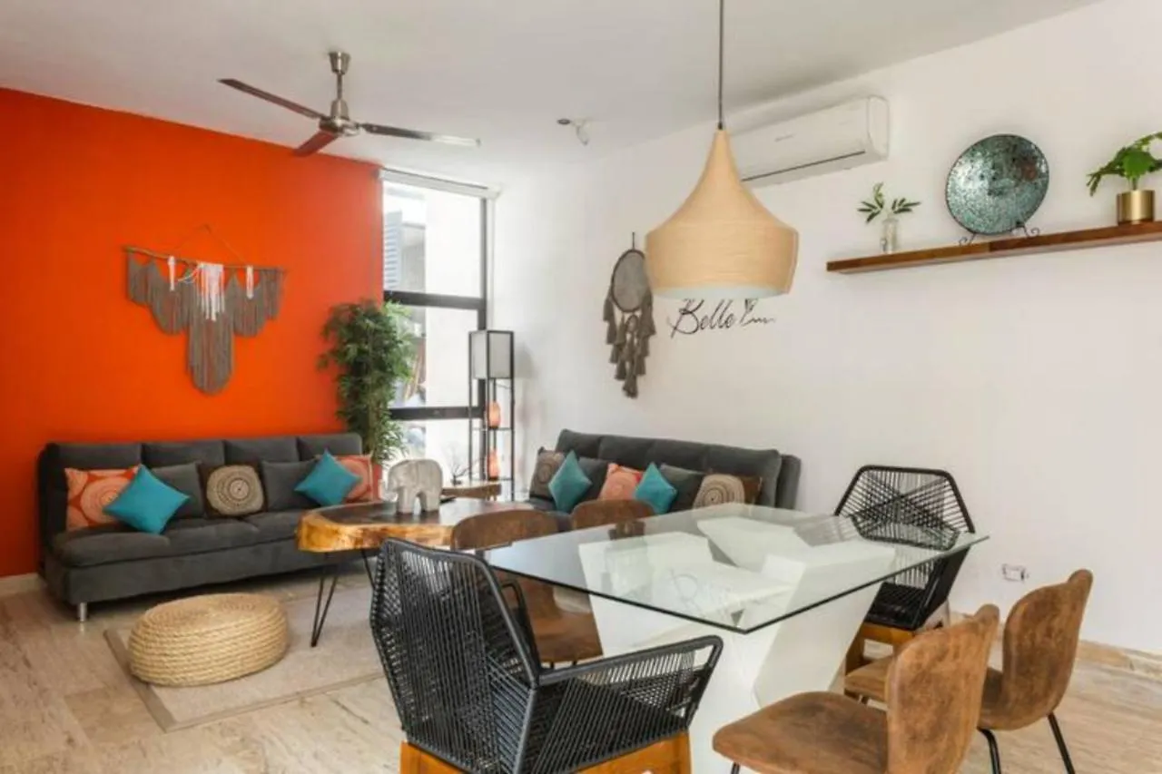 Beautiful & Central Apartment Mareas Gym Pool Tulum
