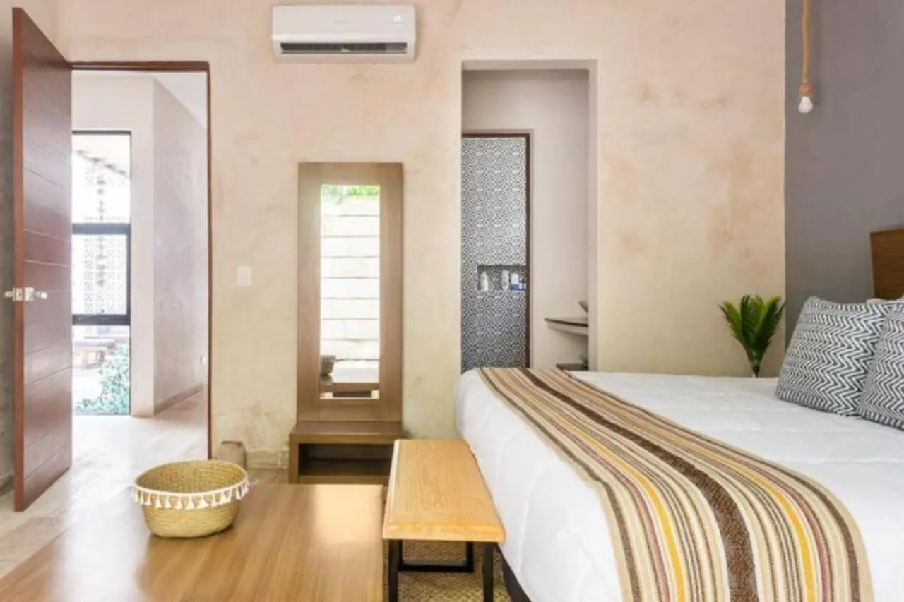 Beautiful & Central Apartment Mareas Gym Pool Tulum Holiday home